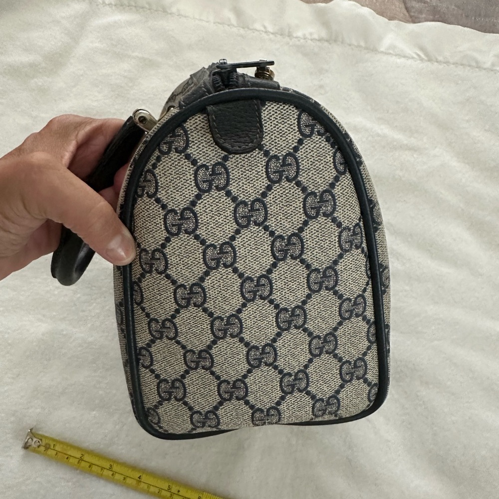 Gucci Cream and Blue Satchel with Iconic Style - Picture 3 of 9